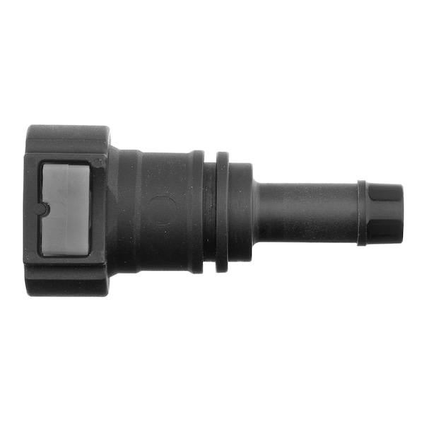 Fuel Line Quick Connect-Straight Push-On 12mm Steel to 1/2 Nylon-, PK2